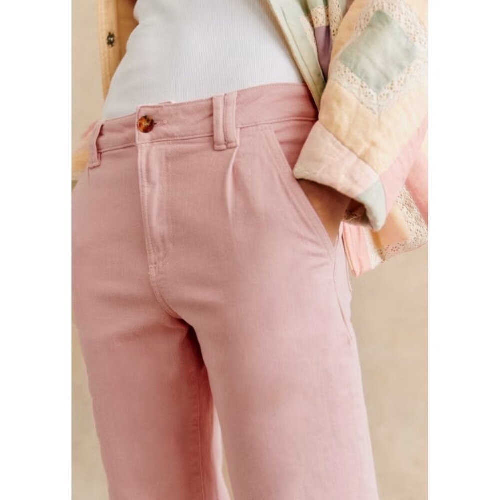 Sezane Pink Pants - Picture 2 of 10